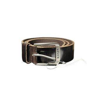 NWT‎ Levi’s Brown Full Grain Bovine Leather Belt